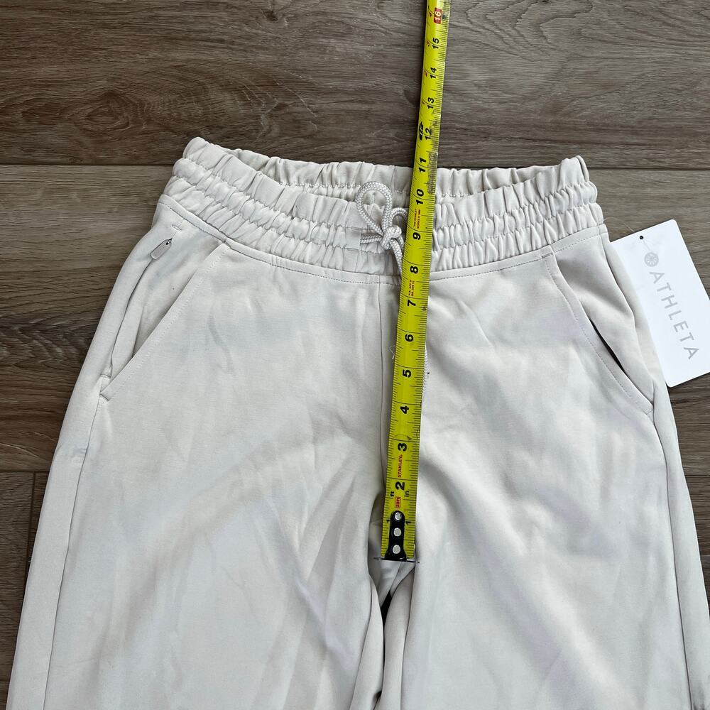 ATHLETA Women's Seasoft Mid Rise Straight Pant Size XXS In Bone - Picture 9 of 15